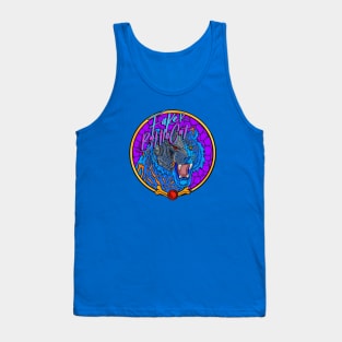 "Chestie" Fakerbattlecat Bright Round LOGO (Retro female version) Tank Top